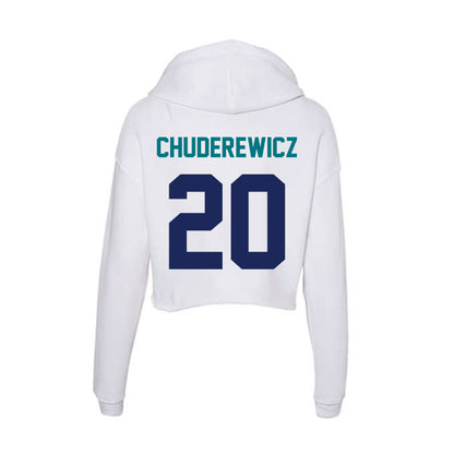UNC Wilmington - NCAA Women's Soccer : Ava Chuderewicz - Classic Shersey Women's Crop Fleece Hoodie-1