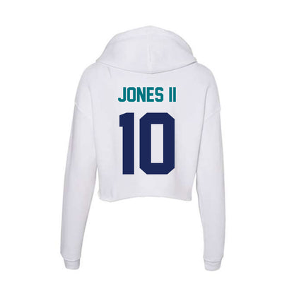UNC Wilmington - NCAA Baseball : Kevin Jones II - Classic Shersey Women's Crop Fleece Hoodie-1