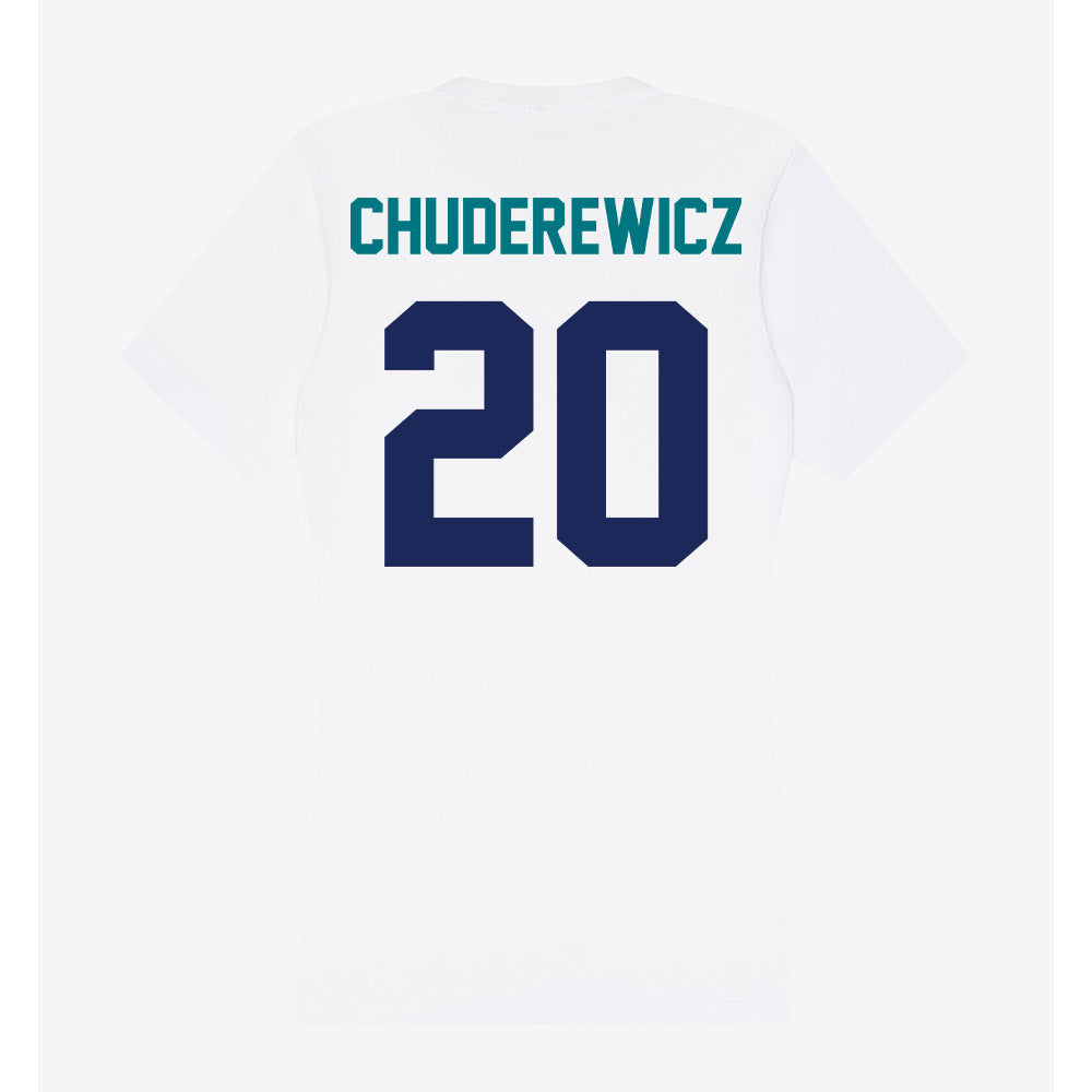 UNC Wilmington - NCAA Women's Soccer : Ava Chuderewicz - Classic Shersey Women's V-Neck T-Shirt-1