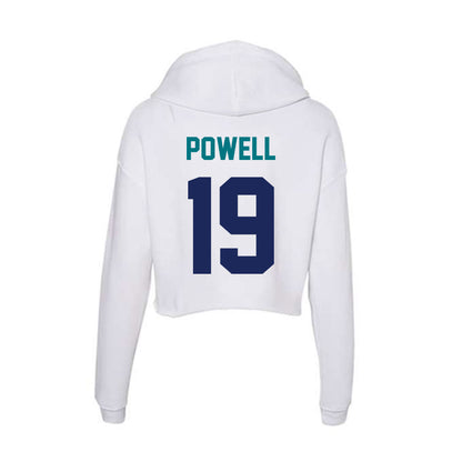 UNC Wilmington - NCAA Men's Soccer : Caleb Powell - Classic Shersey Women's Crop Fleece Hoodie-1