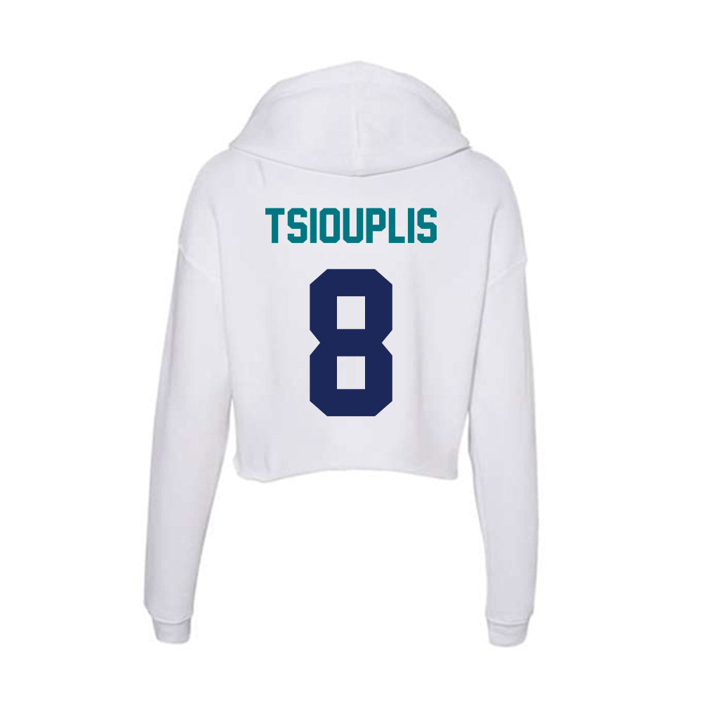 UNC Wilmington - NCAA Softball : Ava Tsiouplis - Classic Shersey Women's Crop Fleece Hoodie-1