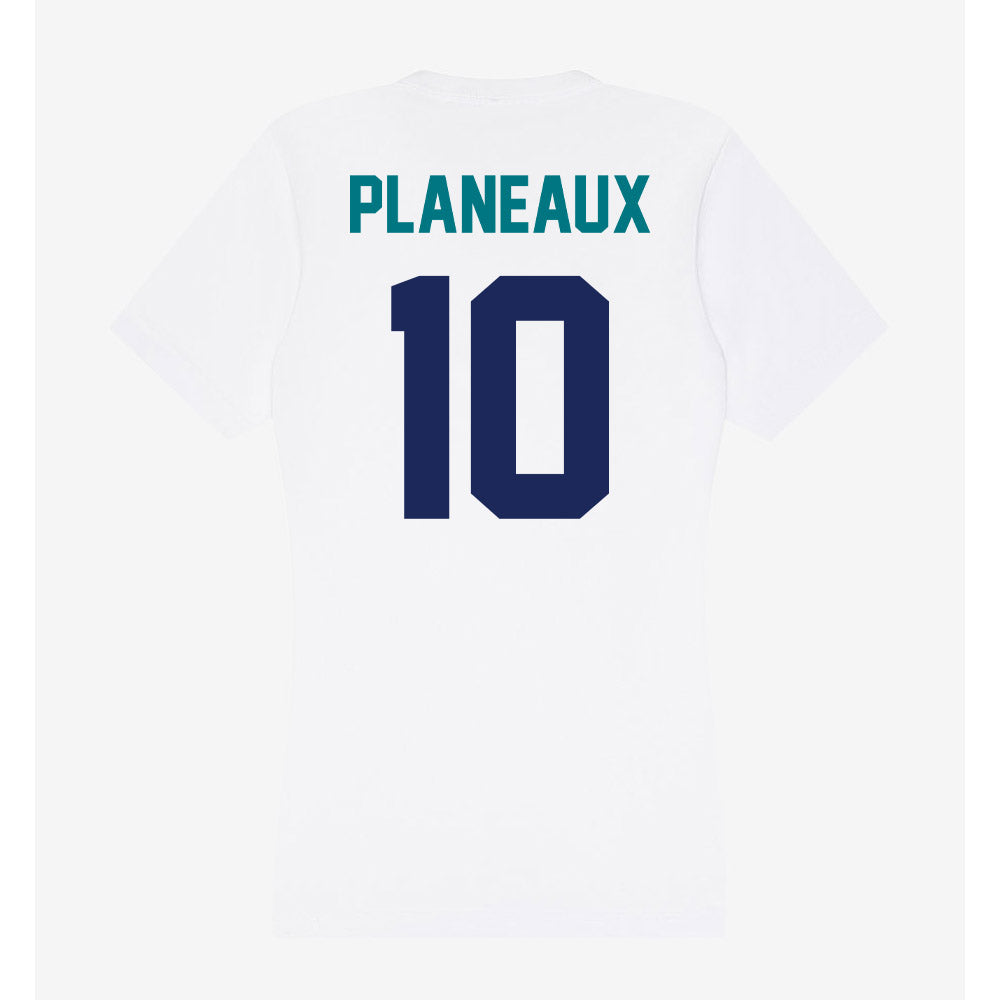 UNC Wilmington - NCAA Women's Soccer : Allie Planeaux - Classic Shersey Women's V-Neck T-Shirt-1