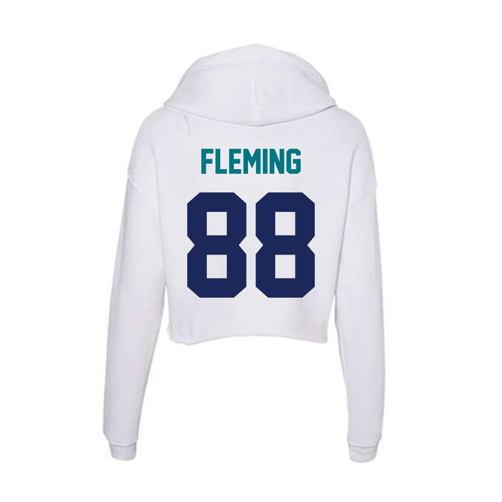 UNC Wilmington - NCAA Softball : Carson Fleming - Classic Shersey Women's Crop Fleece Hoodie-1