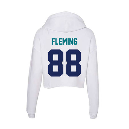 UNC Wilmington - NCAA Softball : Carson Fleming - Classic Shersey Women's Crop Fleece Hoodie-1