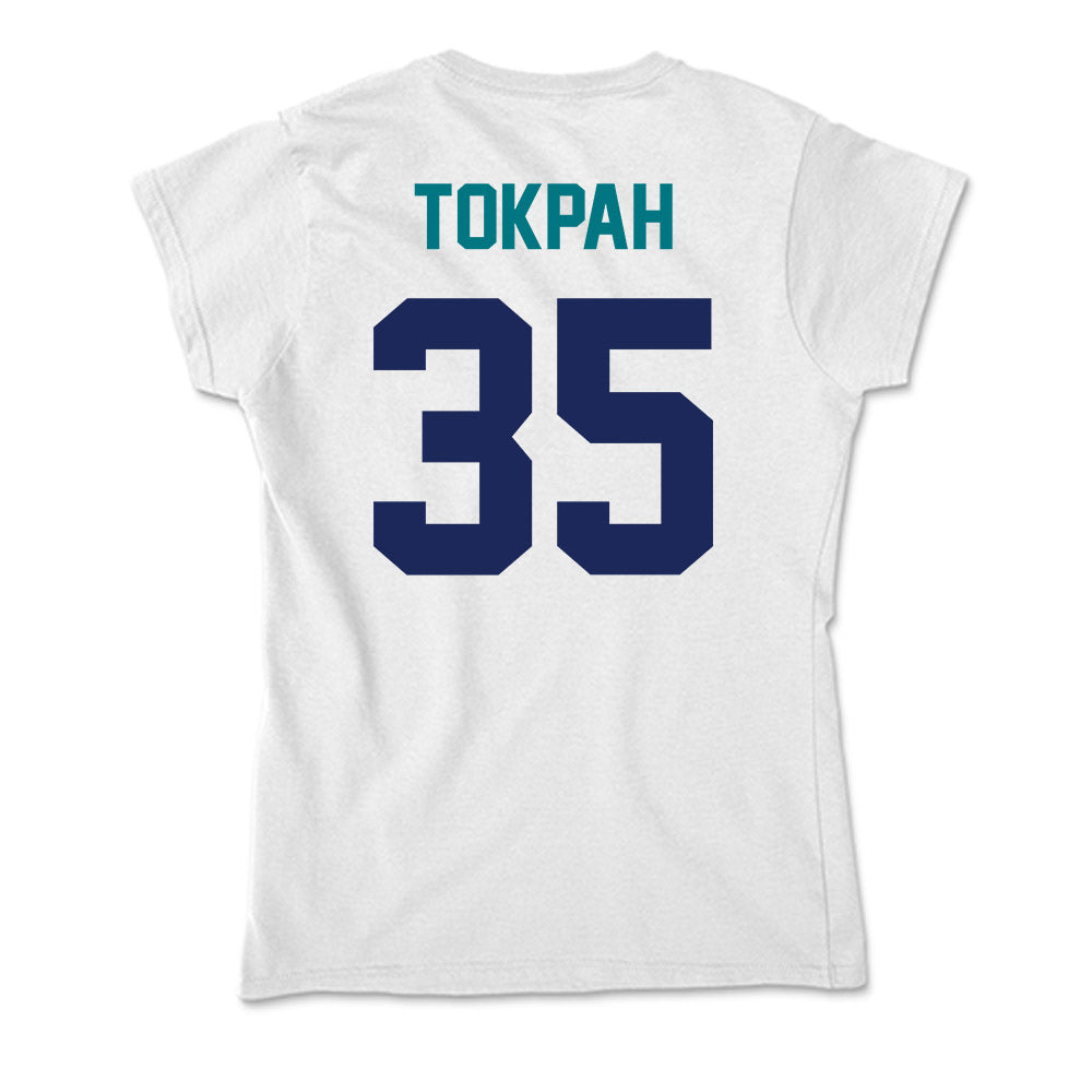 UNC Wilmington - NCAA Men's Basketball : Adam Tokpah - Classic Shersey Soft Style Women’s T-Shirt-1