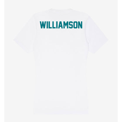 UNC Wilmington - NCAA Women's Track & Field : Makaila Williamson - Classic Shersey Women's V-Neck T-Shirt-1