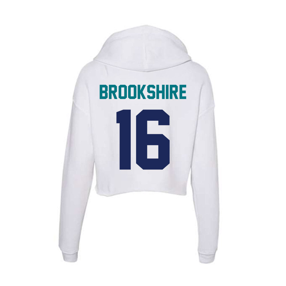 UNC Wilmington - NCAA Softball : Ava Brookshire - Classic Shersey Women's Crop Fleece Hoodie-1