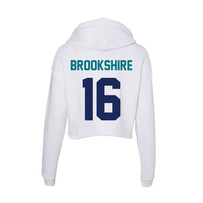 UNC Wilmington - NCAA Softball : Ava Brookshire - Classic Shersey Women's Crop Fleece Hoodie-1