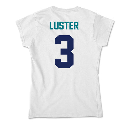 UNC Wilmington - NCAA Men's Basketball : Cj Luster - Classic Shersey Soft Style Women’s T-Shirt-1