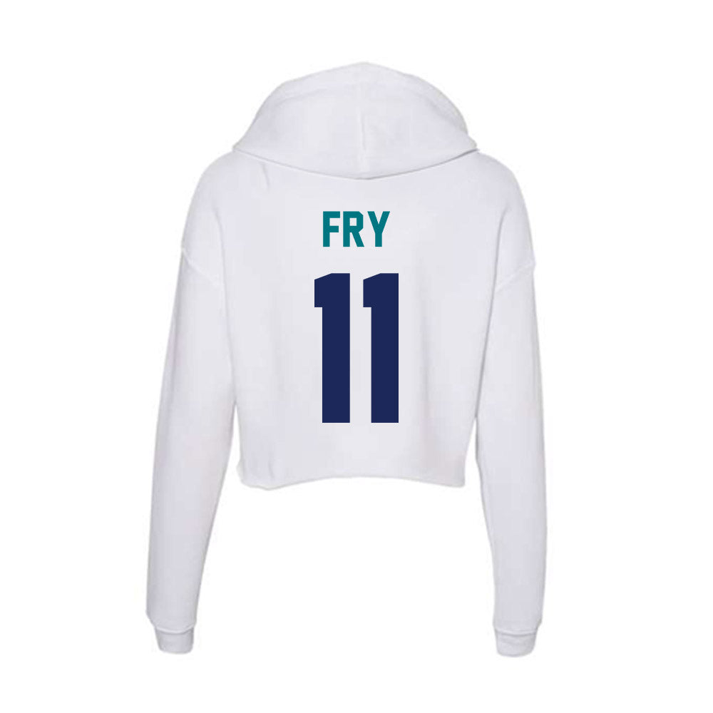 UNC Wilmington - NCAA Women's Soccer : Rachel Fry - Classic Shersey Women's Crop Fleece Hoodie-1