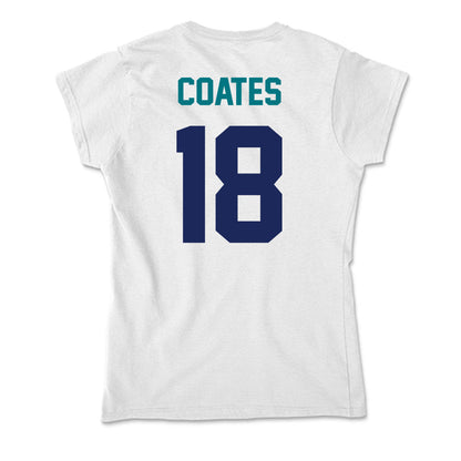 UNC Wilmington - NCAA Men's Soccer : Jacob Coates - Classic Shersey Soft Style Women’s T-Shirt-1