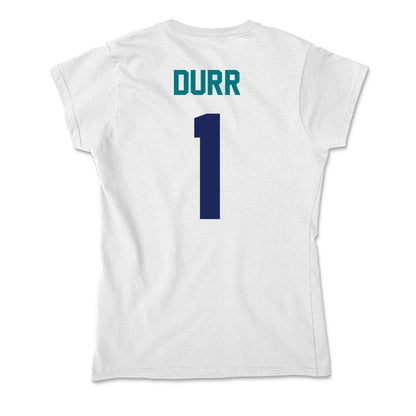 UNC Wilmington - NCAA Men's Basketball : Madison Durr - Classic Shersey Soft Style Women’s T-Shirt-1