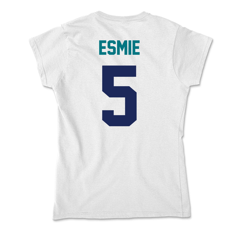 UNC Wilmington - NCAA Women's Volleyball : Morgan Esmie - Classic Shersey Soft Style Women’s T-Shirt-1