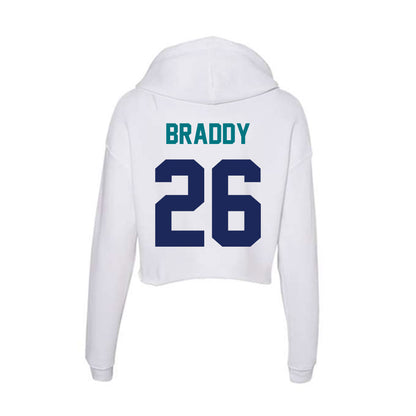UNC Wilmington - NCAA Baseball : Porter Braddy - Classic Shersey Women's Crop Fleece Hoodie-1