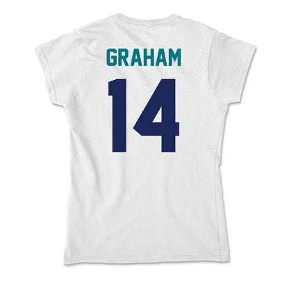 UNC Wilmington - NCAA Women's Volleyball : Courtney Graham - Classic Shersey Soft Style Women’s T-Shirt-1