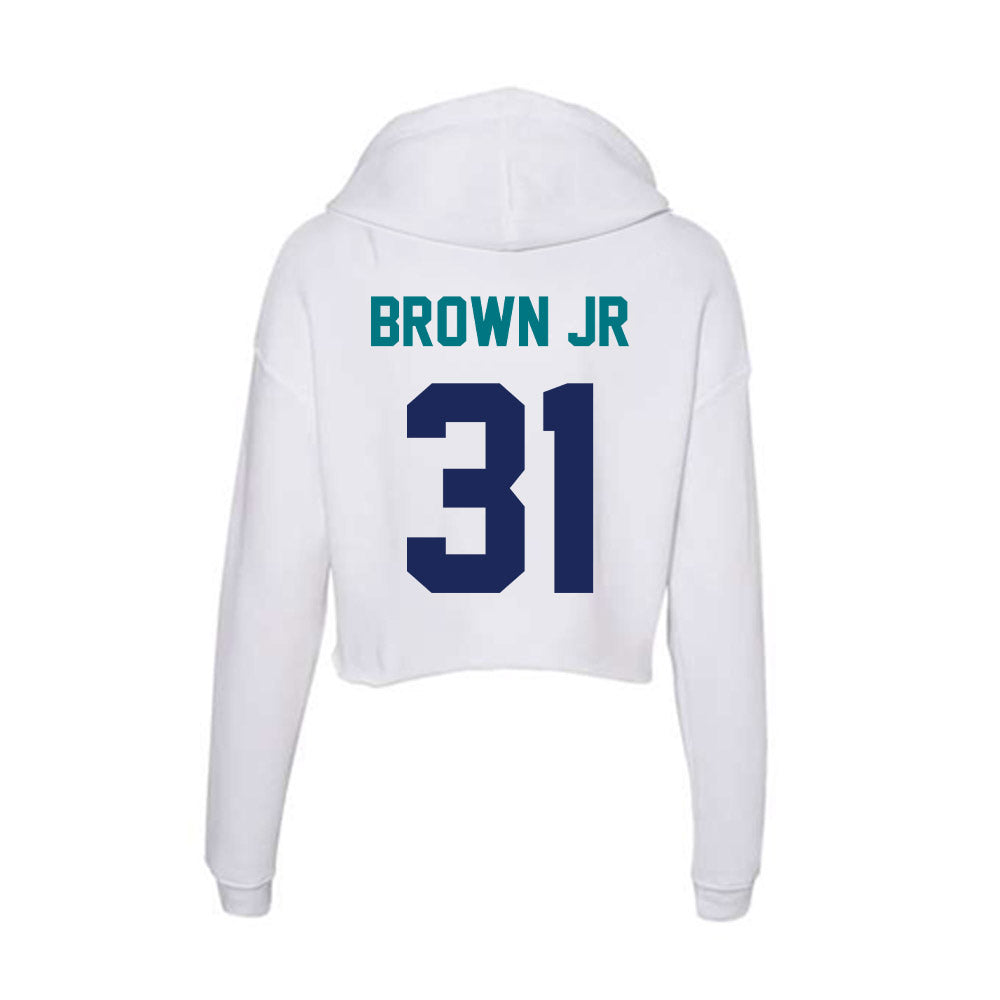 UNC Wilmington - NCAA Baseball : Bradley Brown Jr - Classic Shersey Women's Crop Fleece Hoodie-1