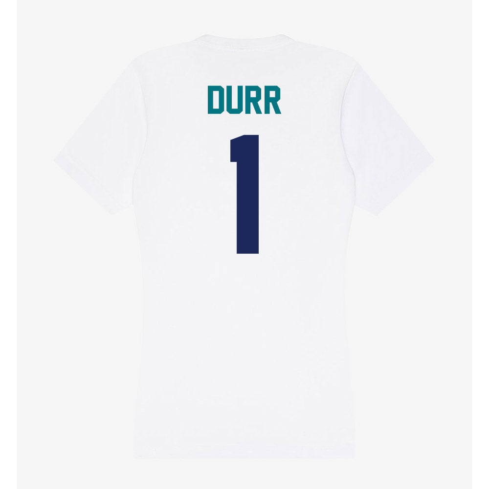 UNC Wilmington - NCAA Men's Basketball : Madison Durr - Classic Shersey Women's V-Neck T-Shirt-1
