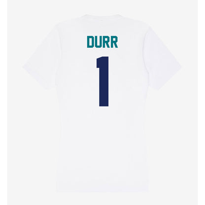 UNC Wilmington - NCAA Men's Basketball : Madison Durr - Classic Shersey Women's V-Neck T-Shirt-1
