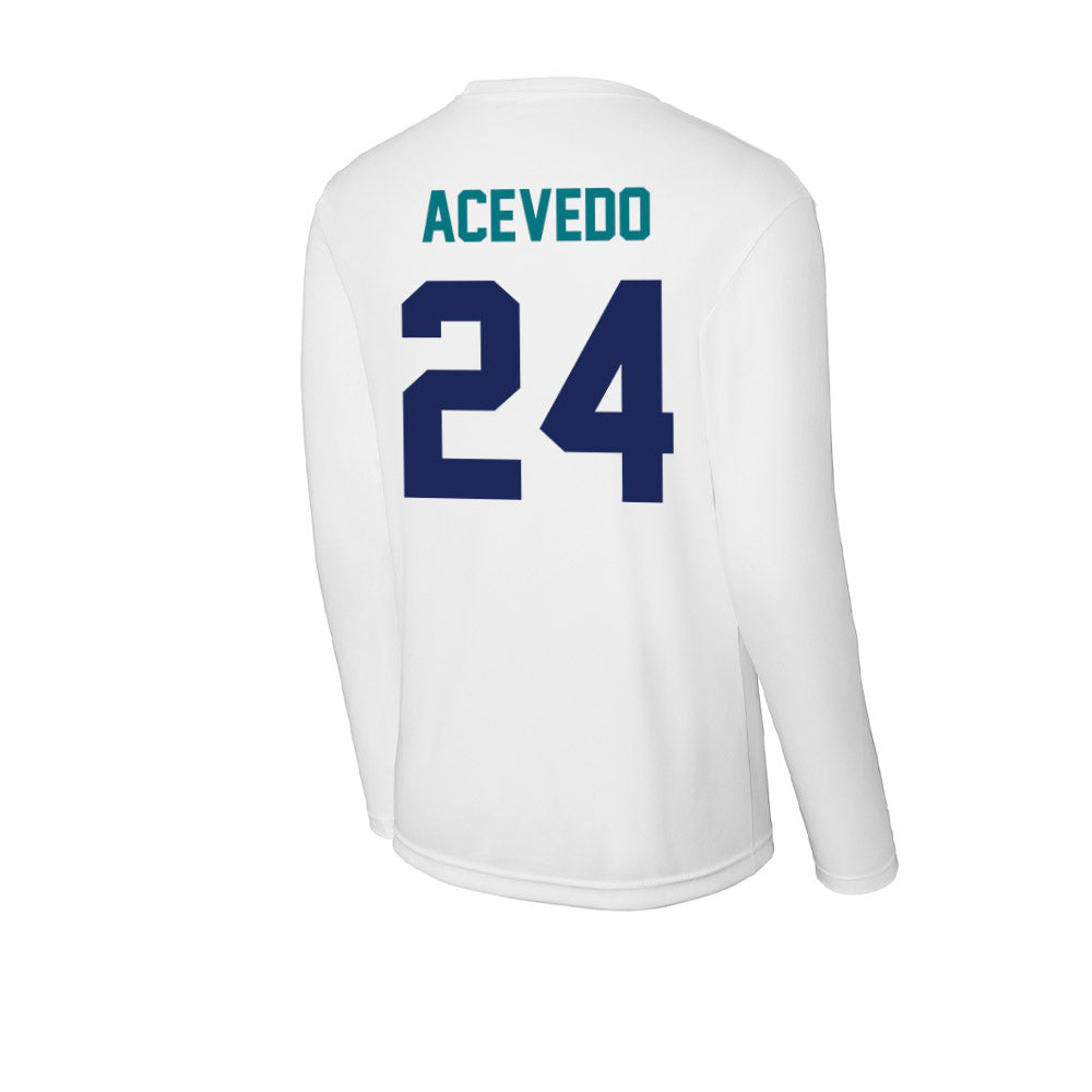 UNC Wilmington - NCAA Men's Soccer : Christian Acevedo - Classic Shersey Activewear Long Sleeve T-Shirt-1