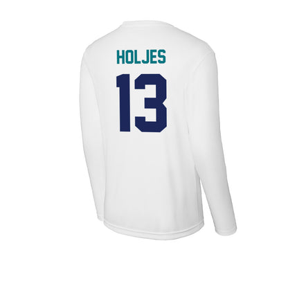 UNC Wilmington - NCAA Baseball : Carter Holjes - Classic Shersey Activewear Long Sleeve T-Shirt-1