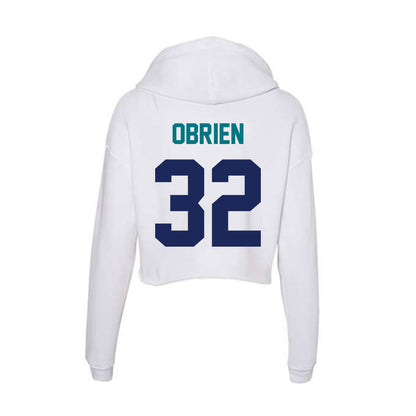 UNC Wilmington - NCAA Baseball : Danny Obrien - Classic Shersey Women's Crop Fleece Hoodie-1