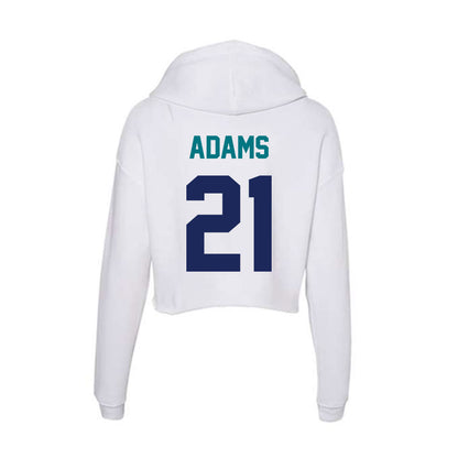 UNC Wilmington - NCAA Women's Soccer : Kayla Adams - Classic Shersey Women's Crop Fleece Hoodie-1