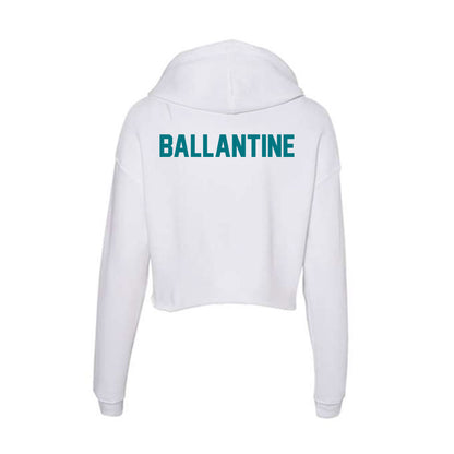 UNC Wilmington - NCAA Men's Tennis : Augie Ballantine - Classic Shersey Women's Crop Fleece Hoodie-1
