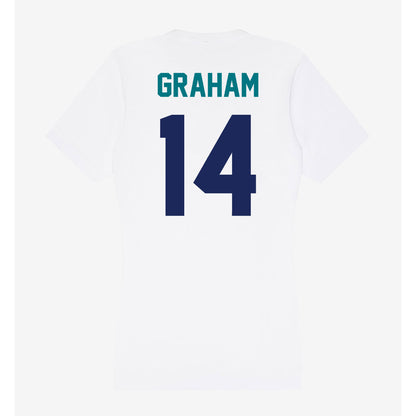 UNC Wilmington - NCAA Women's Volleyball : Courtney Graham - Classic Shersey Women's V-Neck T-Shirt-1