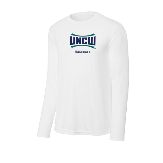 UNC Wilmington - NCAA Baseball : Mason Ruh - Activewear Long Sleeve T-Shirt-0