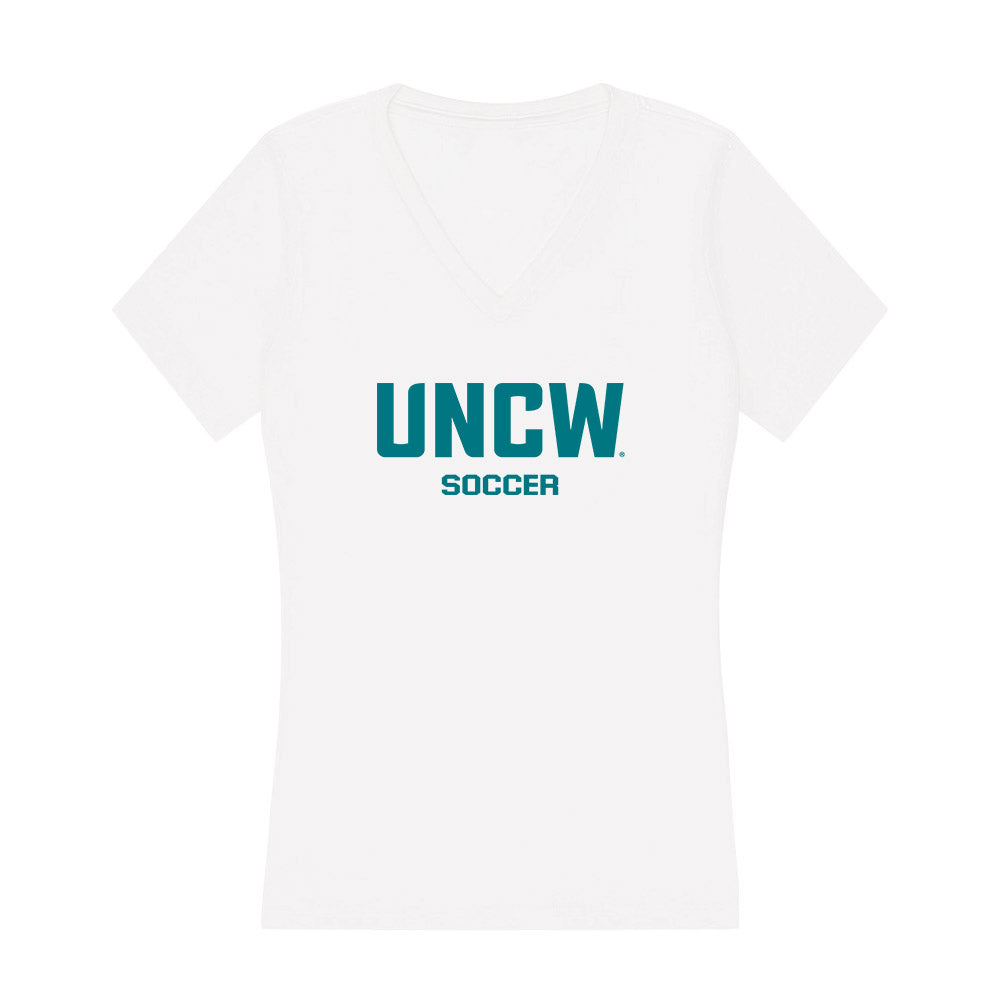 UNC Wilmington - NCAA Women's Soccer : Grace Maynard - Classic Shersey Women's V-Neck T-Shirt-0