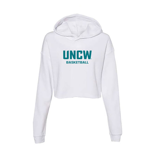 UNC Wilmington - NCAA Women's Basketball : Paige Smith - Classic Shersey Women's Crop Fleece Hoodie-0