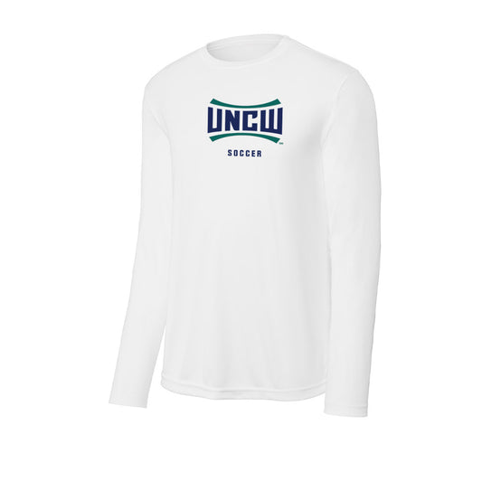 UNC Wilmington - NCAA Men's Soccer : Rohit Thakur - Activewear Long Sleeve T-Shirt-0