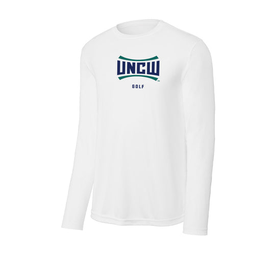 UNC Wilmington - NCAA Men's Golf : Gray Mitchum - Activewear Long Sleeve T-Shirt-0