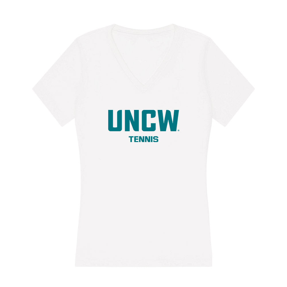 UNC Wilmington - NCAA Men's Tennis : William Dean - Classic Shersey Women's V-Neck T-Shirt-0