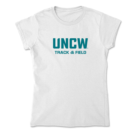 UNC Wilmington - NCAA Men's Track & Field : Jesse Helton - Classic Shersey Soft Style Women’s T-Shirt-0