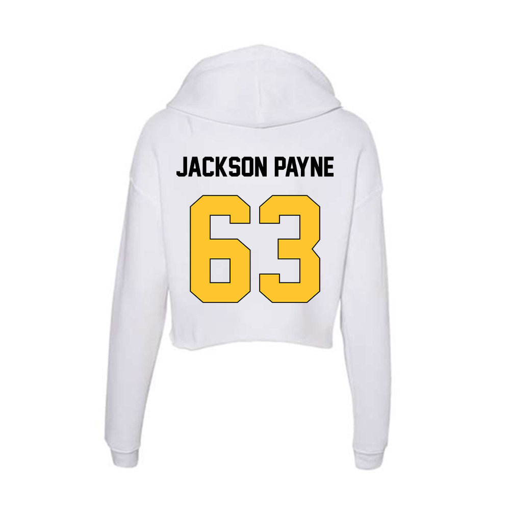 Southern Miss - NCAA Football : DaJyQuwan Jackson Payne - Women's Crop Fleece Hoodie-1