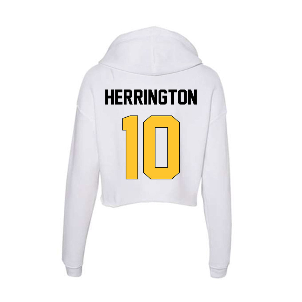 Southern Miss - NCAA Softball : Natalie Herrington - Women's Crop Fleece Hoodie-1