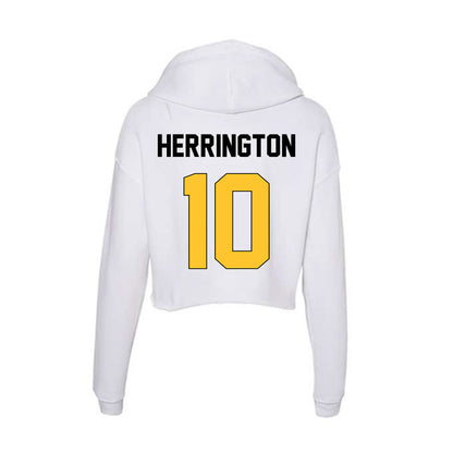 Southern Miss - NCAA Softball : Natalie Herrington - Women's Crop Fleece Hoodie-1