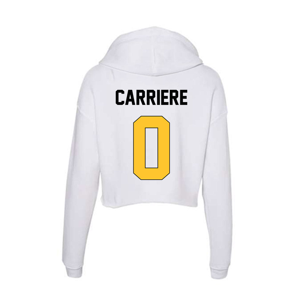 Southern Miss - NCAA Women's Basketball : Anaisha Carriere - Women's Crop Fleece Hoodie-1