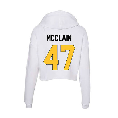 Southern Miss - NCAA Football : Cannon McClain - Women's Crop Fleece Hooded Sweatshirt-1