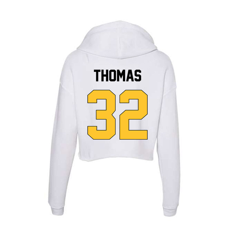 Southern Miss - NCAA Beach Volleyball : Ryann Thomas - Women's Crop Fleece Hoodie-1