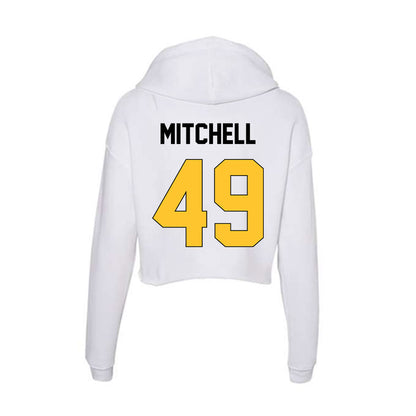 Southern Miss - NCAA Football : Bj Mitchell - Women's Crop Fleece Hoodie-1