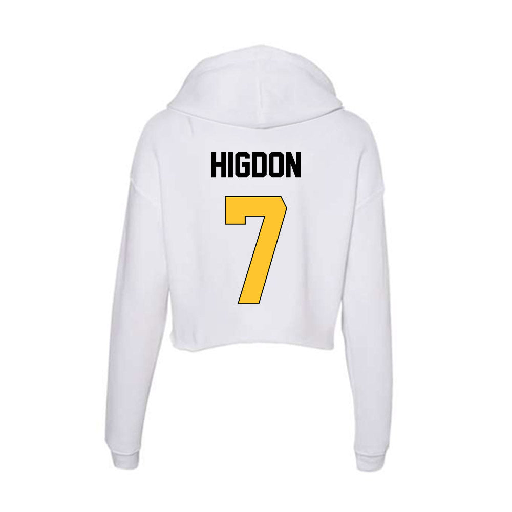 Southern Miss - NCAA Baseball : Ben Higdon - Women's Crop Fleece Hoodie-1