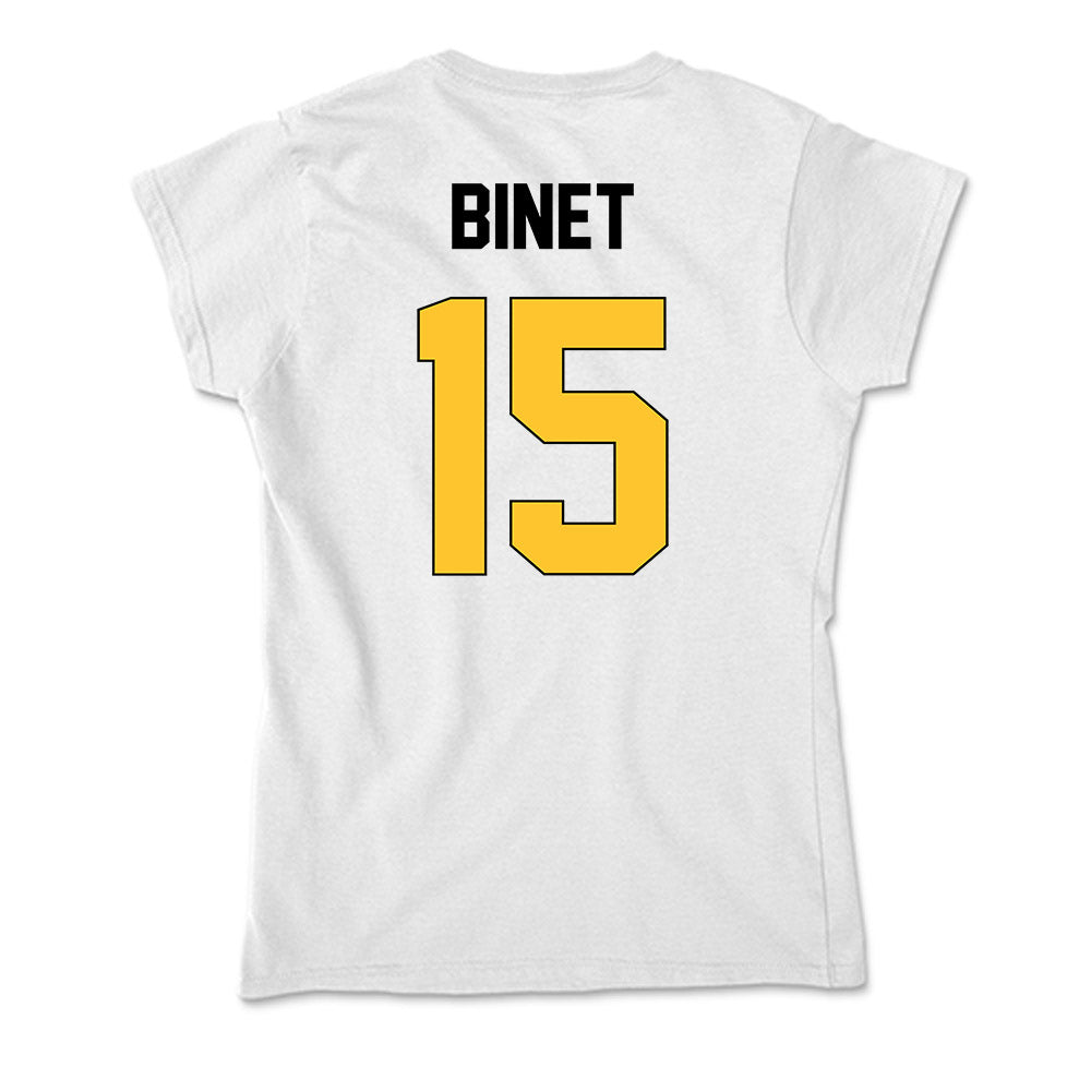 Southern Miss - NCAA Men's Basketball : Djahi Binet - Soft Style Women’s T-Shirt-1