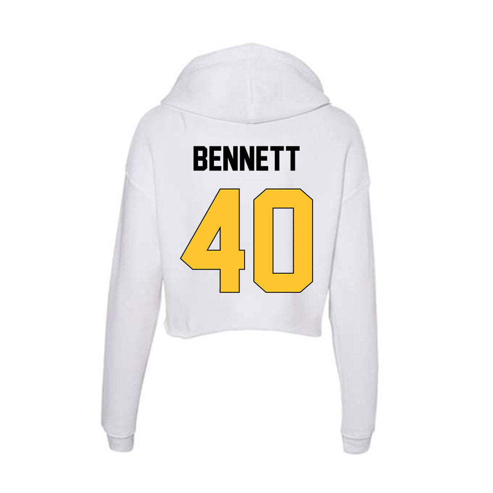 Southern Miss - NCAA Softball : Kayce Bennett - Women's Crop Fleece Hoodie-1