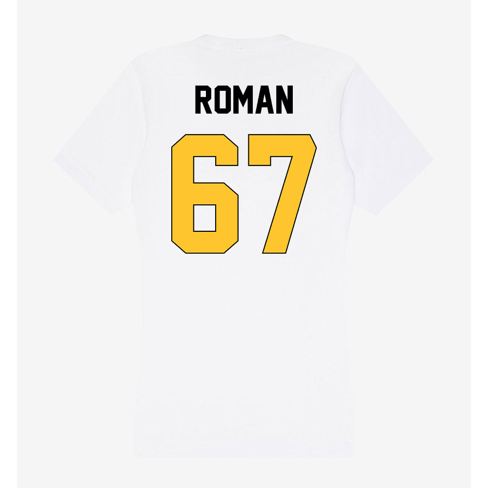 Southern Miss - NCAA Football : Broderick Roman - Women's V-Neck T-Shirt-1