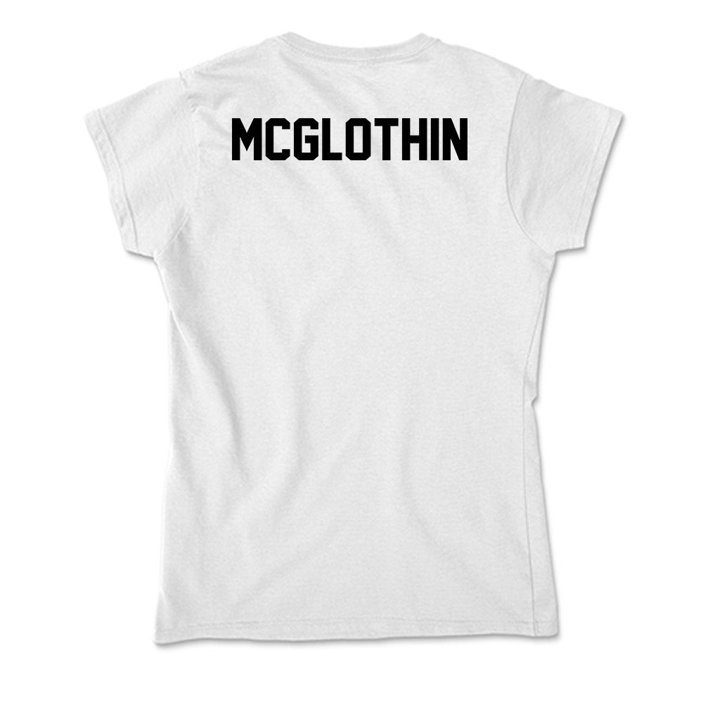 Southern Miss - NCAA Men's Track & Field : Zahkarri Mcglothin - Soft Style Women’s T-Shirt-1