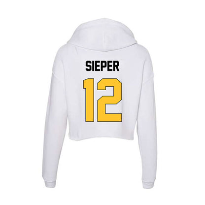 Southern Miss - NCAA Women's Basketball : Morgan Sieper - Women's Crop Fleece Hoodie-1