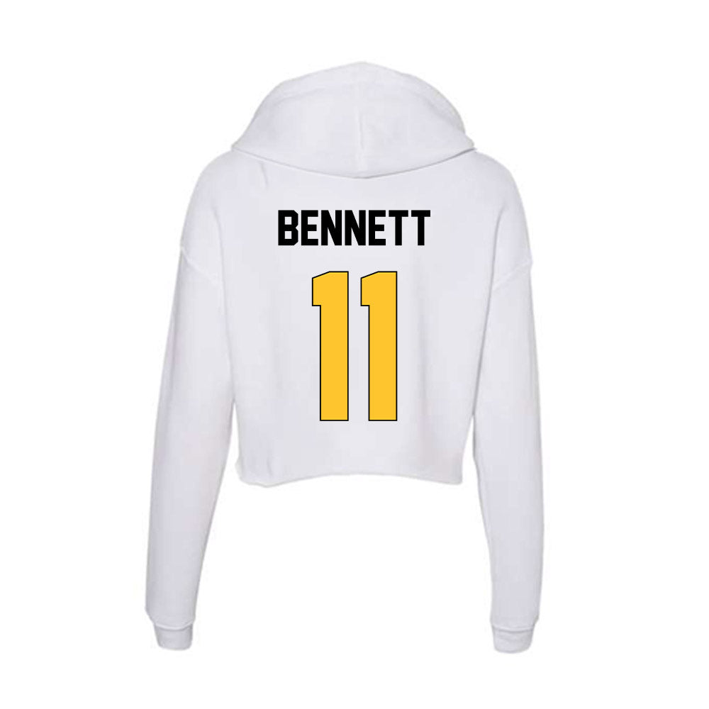 Southern Miss - NCAA Softball : Halle Bennett - Women's Crop Fleece Hoodie-1