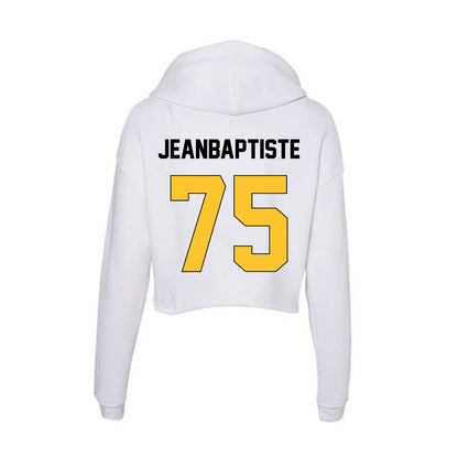 Southern Miss - NCAA Football : Casey Jeanbaptiste - Women's Crop Fleece Hoodie-1